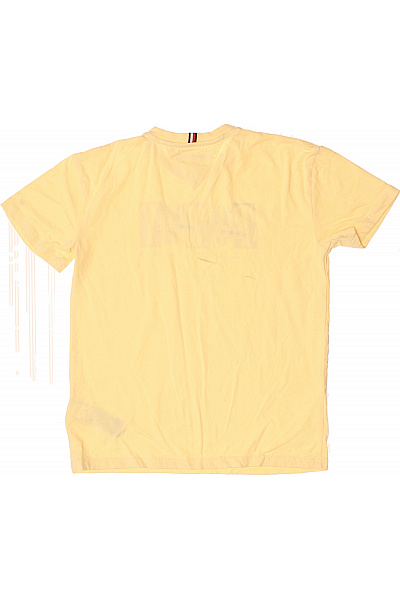 TOMMY HILFIGER Chlapecké Tričko Žluté Second hand | TOMMY HILFIGER | obrázek 2