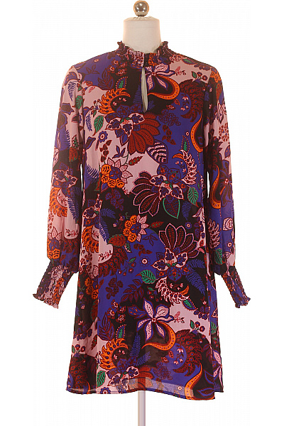  Šaty Z Chiffonu Barevné ONLY Second hand Vel. XS | ONLY | obrázek 2