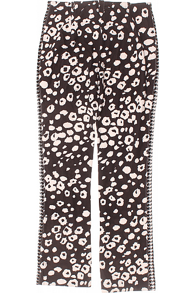 Dámské Kalhoty Rovné Černobílé MARCCAIN Second hand | MARCCAIN | obrázek 3