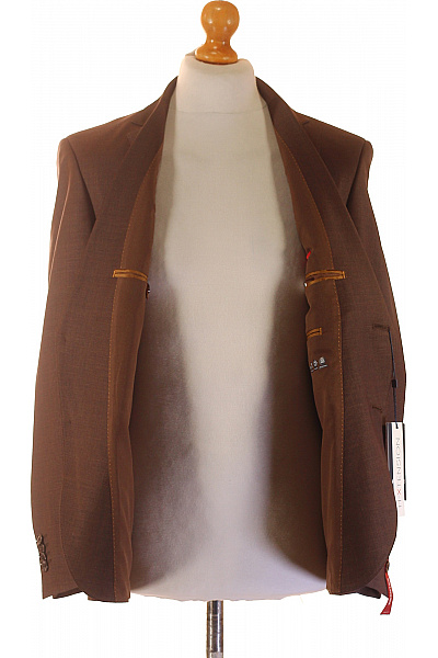 hechter Pánské společenské sako hnědé elegantní business Vel. 25 | hechter | obrázek 4