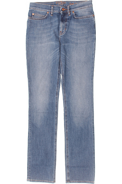 Escada Boyfriend Dámské Džíny Modré Vel. 34