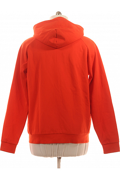 U.S.POLO ASSN. Pánská oranžová mikina s kapucí a logem na zip Vel. xxl | U.S.POLO ASSN. | obrázek 2