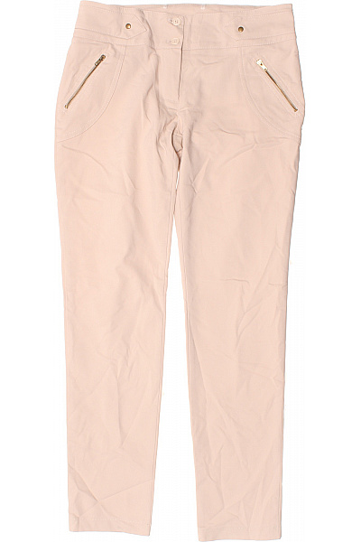 Bb-Klostermann Dámské Kalhoty Rovné Béžové Second hand Vel. 40 | bb-Klostermann | obrázek 2