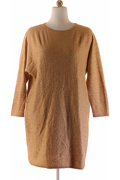 S.OLIVER  Šaty Pletené Hnědé Vel. M