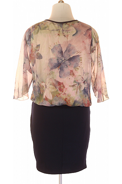 Botega Elena  Šaty s Květinovým Potiskem Barevné Vel. 46 | botega elena | obrázek 3