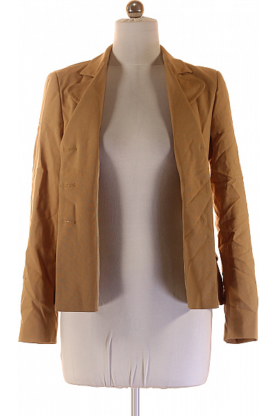 ZARA Dámský hnědý vypasovaný blejzr elegantní business na běžné nošení Vel. EU 40 | ZARA | obrázek 4