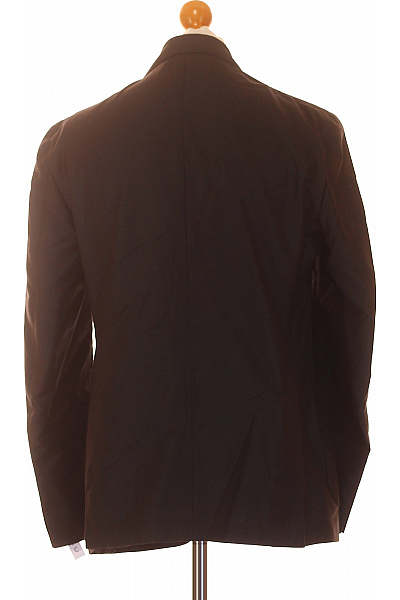 Společenské Pánské Sako Černé | Unimoda | obrázek 3