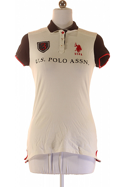 Dámské Polo Tričko Béžové U.S.POLO ASSN. Vel. M | U.S.POLO ASSN. | obrázek 2