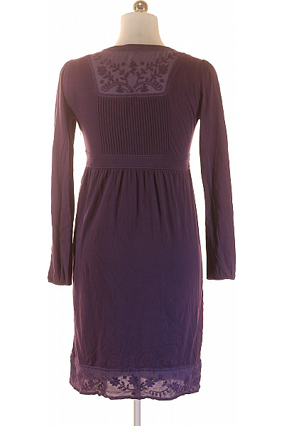 Šaty Fialové Massimo Dutti Second hand Vel. L | massimo dutti | obrázek 3