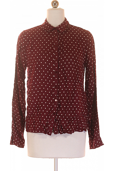 Vzorovaná Dámská Košile Vínová | Unimoda | obrázek 2