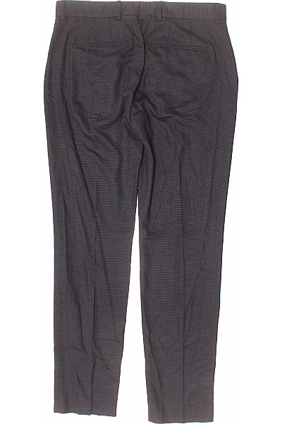 Společenské Pánské Kalhoty Modré SELECTED Vel. 48 | SELECTED | obrázek 3