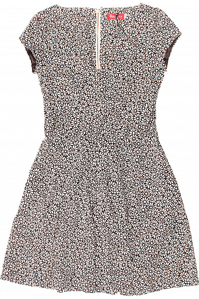  Šaty s Květinovým Potiskem Černobílé | heroines | obrázek 2