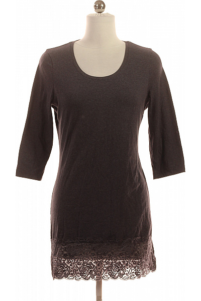  Halenka Jednobarevná Šedá Vel. 38 | Janina | obrázek 2