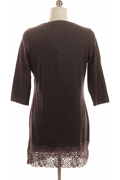  Halenka Jednobarevná Šedá Vel. 38 | Janina | obrázek 3