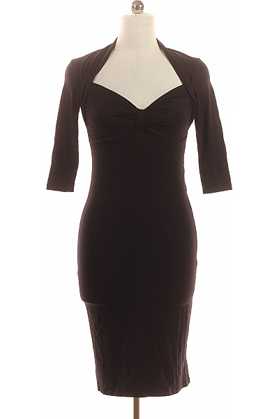 Tričkové  Šaty Černé | Unimoda | obrázek 2