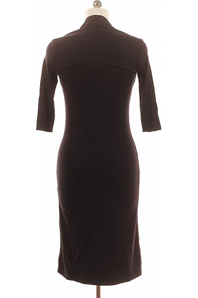 Tričkové  Šaty Černé | Unimoda | obrázek 3