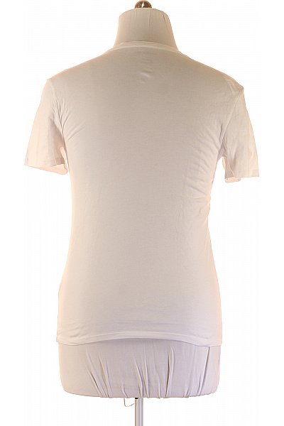 Pánské Tričko Bílé LACOSTE Vel. L | LACOSTE | obrázek 3