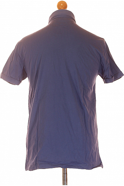 Pánské Tričko s Límečkem Modré HACKETT Vel. M | HACKETT | obrázek 3