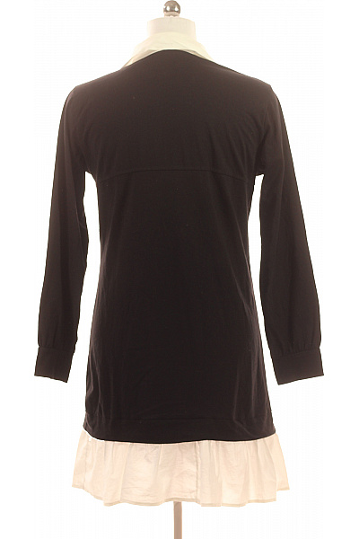 Tričkové  Šaty Černé | Unimoda | obrázek 3