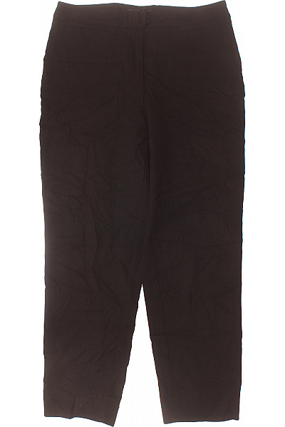 PIAZZA ITALIA Dámské Kalhoty Vlněné Černé | PIAZZA ITALIA | obrázek 2