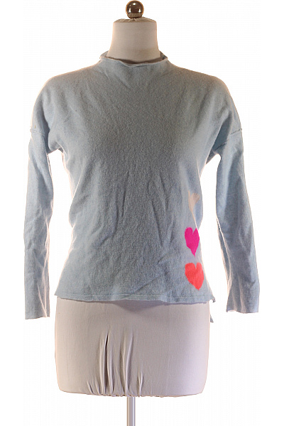 Dámský Svetr Vlněný Modrý Grace Vel. M | Grace | obrázek 2