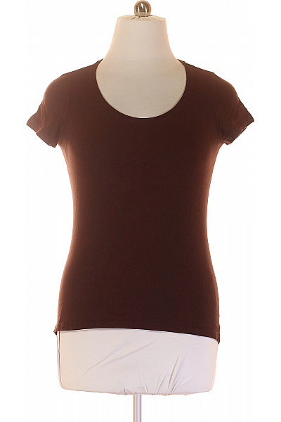 Jednoduché Dámské Tričko Hnědé | Janina | obrázek 2