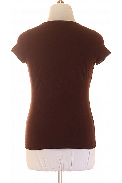 Jednoduché Dámské Tričko Hnědé | Janina | obrázek 3