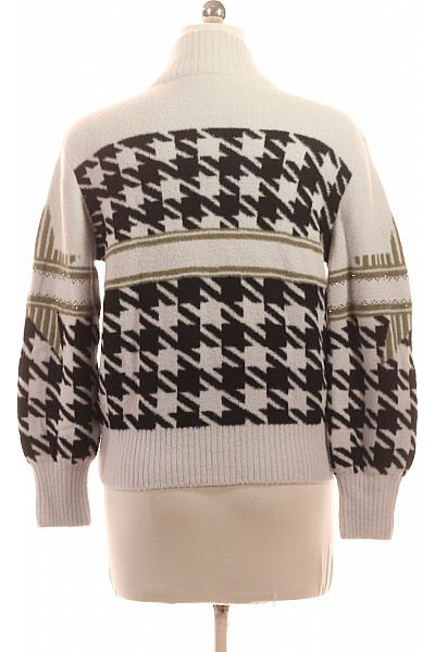 monari Dámský kardigan vzorovaný na zip s perličkami Velikost 40 | monari | obrázek 3