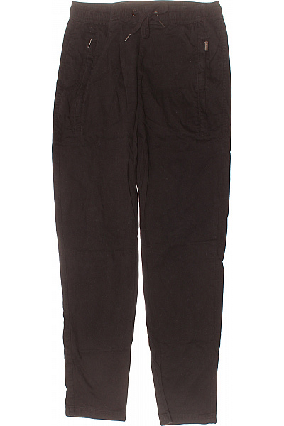 Dámské Kalhoty Rovné Černé Vel. S