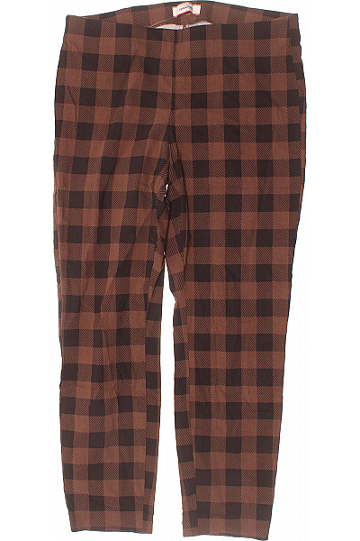 Dámské Kalhoty Rovné Hnědé Vel. 44 | Unimoda | obrázek 2