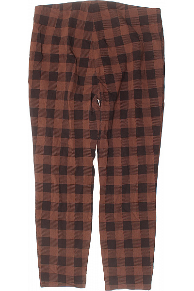 Dámské Kalhoty Rovné Hnědé Vel. 44 | Unimoda | obrázek 3