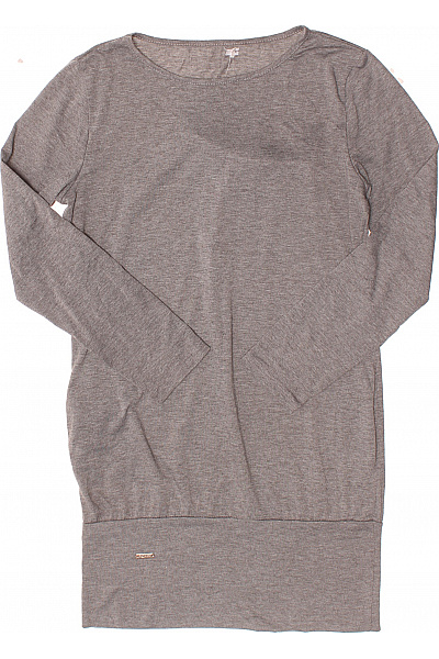 Jednoduché Dámské Tričko Šedé Vel. L | Unimoda | obrázek 2