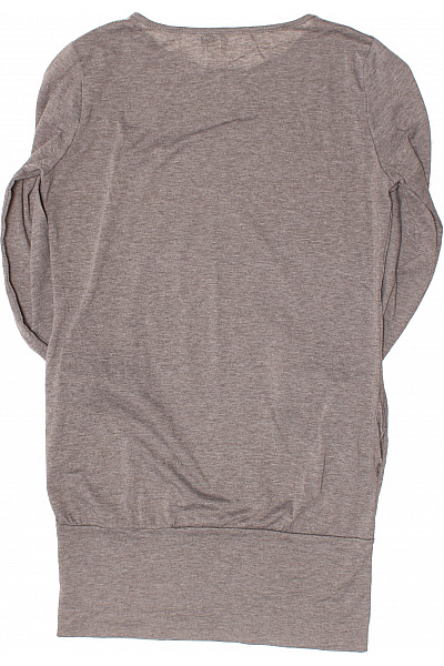 Jednoduché Dámské Tričko Šedé Vel. L | Unimoda | obrázek 3