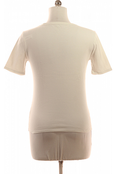 J.CREW Dámské Tričko Bílé Vel. M | J.CREW | obrázek 3