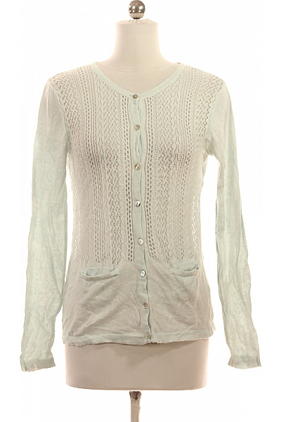 DENI CLER Dámský Svetr Zelený Second hand Vel. S | DENI CLER | obrázek 2