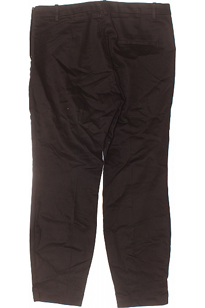 Dámské Kalhoty Rovné Černé Second hand Vel. 40 | HM  | obrázek 3