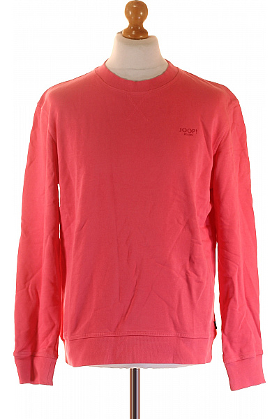 JOOP! Pánská Mikina Bez Zapínání Růžová Second hand Vel. M | JOOP! | obrázek 2