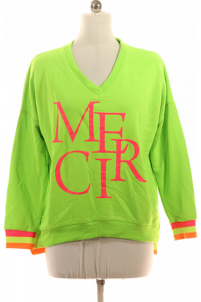 Dámská Mikina Bez Zapínání Zelená Miss Goodlife Vel. M