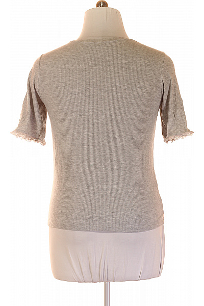 VERO MODA Dámské Tričko Šedé Second hand Vel.  XL | VERO MODA | obrázek 3