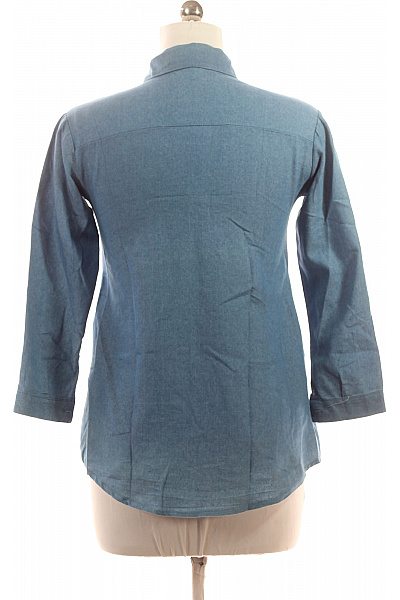 Dámská Košile Modrá Vel. M | Unimoda | obrázek 3