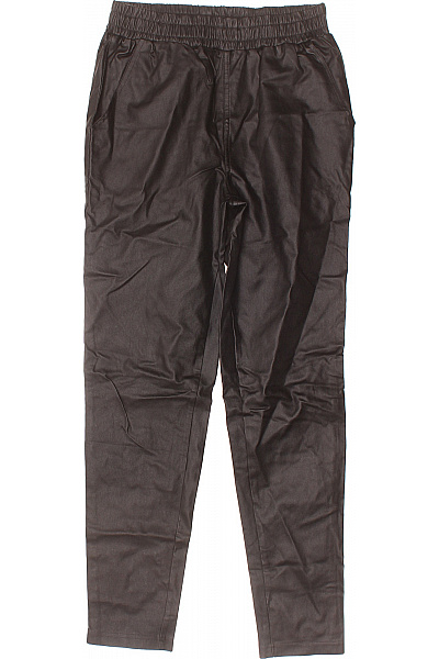 Dámské Kalhoty Rovné Černé Second hand Vel. 36 | BELOVED | obrázek 2