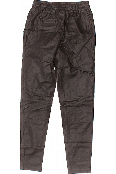 Dámské Kalhoty Rovné Černé Second hand Vel. 36 | BELOVED | obrázek 3