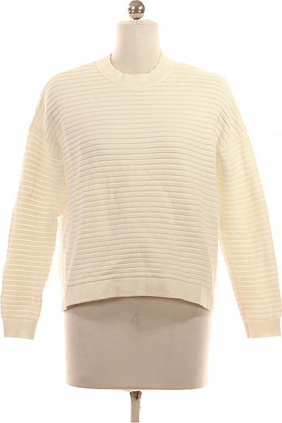 Dámský Pulovr Bílý Vel. XS