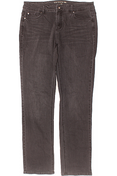 Boyfriend Dámské Džíny Černé Orsay Second Hand Vel. 40