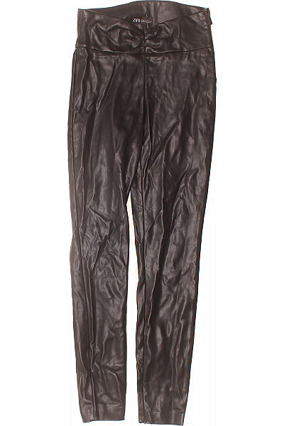 Dámské Kalhoty Rovné Černé ZARA Vel. XS | ZARA | obrázek 2