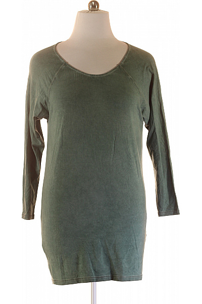 Kyra & Ko Jednoduché Dámské Tričko Zelené Vel. L | Kyra & Ko | obrázek 2