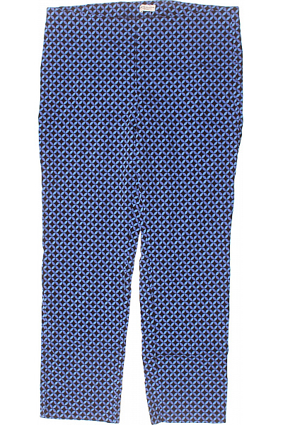 Dámské Kalhoty Rovné Modré Vel. 46 | COLLECTION | obrázek 2