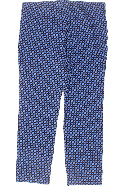 Dámské Kalhoty Rovné Modré Vel. 46 | COLLECTION | obrázek 3