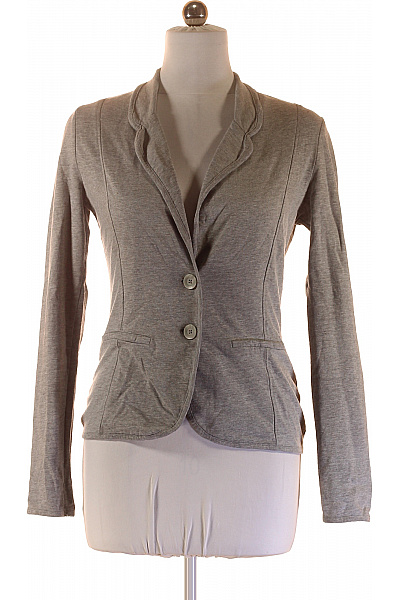 Terranova Šedé vypasované sako ležérní na běžné nošení moderní Velikost l | Terranova | obrázek 2