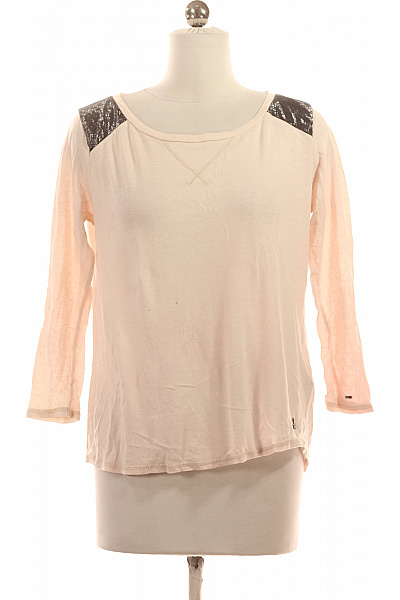 Dámské Tričko Růžové TOMMY HILFIGER Vel. XS